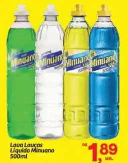 Fort Atacadista Lava Louças Líquido Minuano oferta