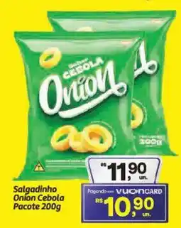 Fort Atacadista Salgadinho Onion Cebola Pacote oferta