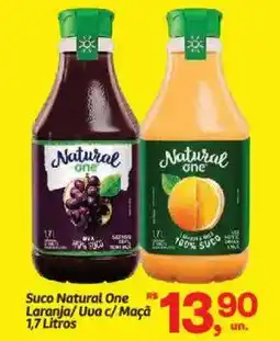Fort Atacadista Suco Natural One Laranja/Uua c/Maçã oferta