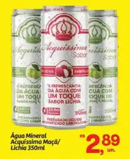 Fort Atacadista Água Mineral Acquíssima Maçã/ Lichia oferta