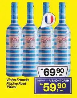 Fort Atacadista Vinho Francês Piscine Rosé oferta