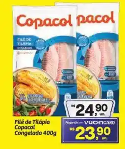 Fort Atacadista Filé de Tilápia Copacol Congelada oferta