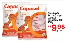 Fort Atacadista Coxinha da Asa de Frango Copacol Congelada IQF oferta