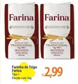 Atacadão Farinha de Trigo Farina Tipo 1 Pacote oferta