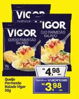 Fort Atacadista Queijo Parmesão Ralado Vigor oferta