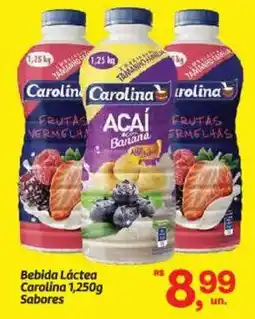 Fort Atacadista Bebida Láctea Carolina Sabores oferta