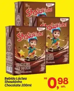Fort Atacadista Bebida Láctea Showkinho Chocolate oferta