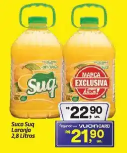 Fort Atacadista Suco Suq Laranja oferta