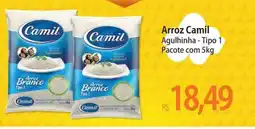 Atacadão Arroz Camil Agulhinha - Tipo 1 Pacote oferta