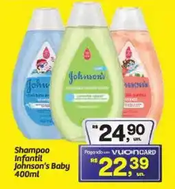 Fort Atacadista Shampoo Infantil Johnson's Baby oferta