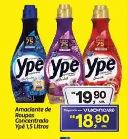Fort Atacadista Amaciante de Roupas Concentrado Ypê oferta