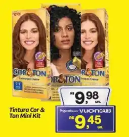 Fort Atacadista Tintura Cor & Ton Mini Kit oferta