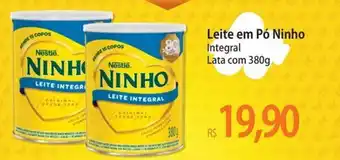 Leite em Pó Ninho Integral Lata
