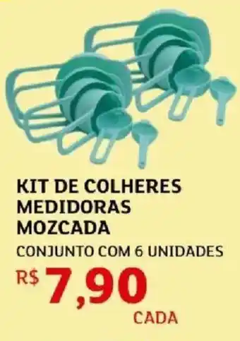 Kit de colheres medidoras mozcada