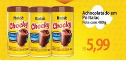 Atacadão Achocolatado em Pó Italac Pote oferta