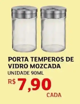 Porta temperos de vidro mozcada
