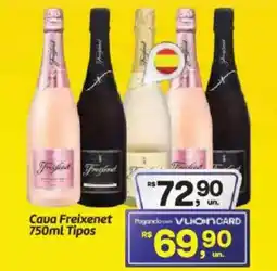 Fort Atacadista Cava Freixenet Tipos oferta