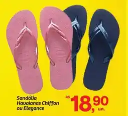 Fort Atacadista Sandália Havaianas Chiffon ou Elegance oferta