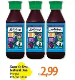 Atacadão Suco de Uva Natural One Integral oferta