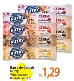 Atacadão Barra de Cereais Nutry Vários sabores Unidade oferta