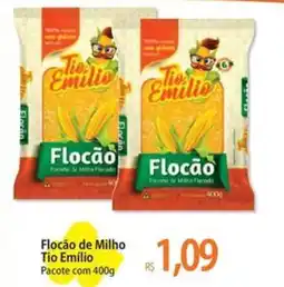 Atacadão Flocão de Milho Tio Emílio Pacote oferta