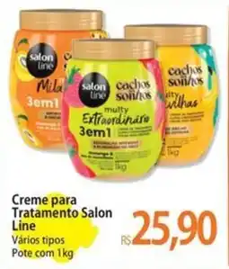 Atacadão Creme para Tratamento Salon Line oferta