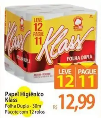 Atacadão Papel Higiênico Klass oferta
