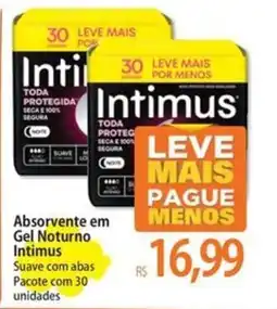 Atacadão Absorvente em Gel Noturno Intimus oferta