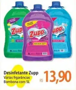 Atacadão Desinfetante Zupp Várias frgarancias Bombona oferta
