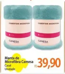 Atacadão Manta de Microfibra Camesa Casal Unidade oferta