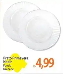 Atacadão Prato Primavera Nadir Fundo Unidade oferta