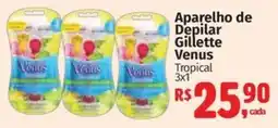 Supermercados Mateus Aparelho de Depilar Gillette Venus oferta