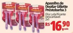 Supermercados Mateus Aparelho de Depilar Gillette Prestobarba 3 oferta