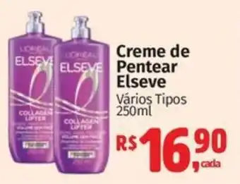 Supermercados Mateus Creme de Pentear Elseve Vários Tipos oferta