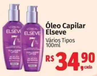 Supermercados Mateus Óleo Capilar Elseve oferta