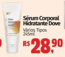 Supermercados Mateus Sérum Corporal Hidratante Dove oferta