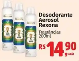 Supermercados Mateus Desodorante Aerosol Rexona Fragrâncias oferta