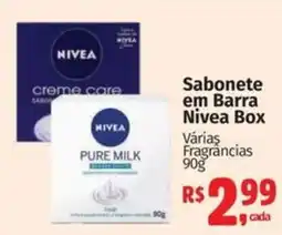 Supermercados Mateus Sabonete em Barra Nivea Box oferta