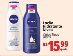 Supermercados Mateus Loção Hidratante Nivea oferta