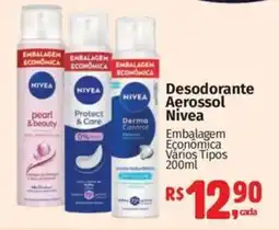 Supermercados Mateus Desodorante Aerossol Nivea oferta