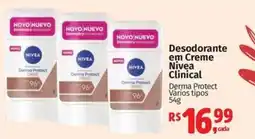 Supermercados Mateus Desodorante em Creme Nivea Clinical oferta