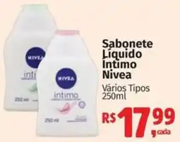 Supermercados Mateus Sabonete Líquido Intimo Nivea oferta