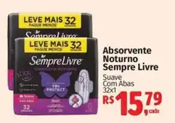 Supermercados Mateus Absorvente Noturno Sempre Livre oferta