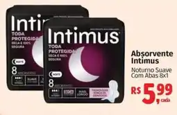 Supermercados Mateus Absorvente Intimus oferta