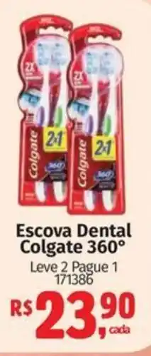 Supermercados Mateus Escova Dental Colgate 360° oferta