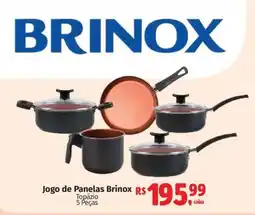 Supermercados Mateus Jogo de Panelas Brinox oferta