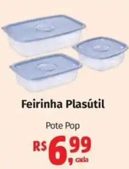 Supermercados Mateus Feirinha Plasútil Pote Pop oferta