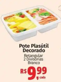 Supermercados Mateus Pote Plasútil Decorado oferta