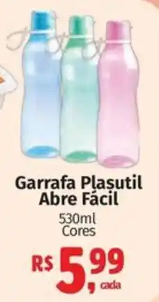 Supermercados Mateus Garrafa Plasutil Abre Fácil Cores oferta