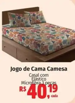 Supermercados Mateus Jogo de Cama Camesa oferta